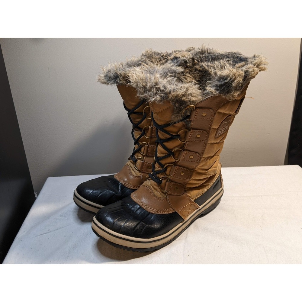 Sorel‎ Women's Tofino II Winter Boots Size 8 Curry/Fawn 1690441373 - NL 2332-373